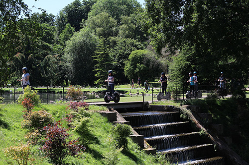 Leeds Castle Segway Tour group